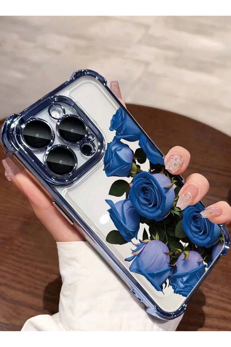 جراب ايفون 16 برو ماكس أنيق بتصميم زهره - Image 3