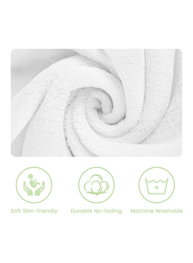 مجموعة دعائم تصوير الأطفال حديثي الولادة، تتضمن روب حمام ومنشفة وحذاء، وإكسسوارات ملابس تصوير الأطفال، مناسبة للأطفال من عمر 0 ​​إلى 6 أشهر من الذكور والإناث (أبيض) - Image 2