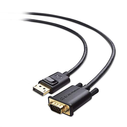 Cable Matters DisplayPort to VGA Cable (DP to VGA Cable) 10 Feet - Image 1