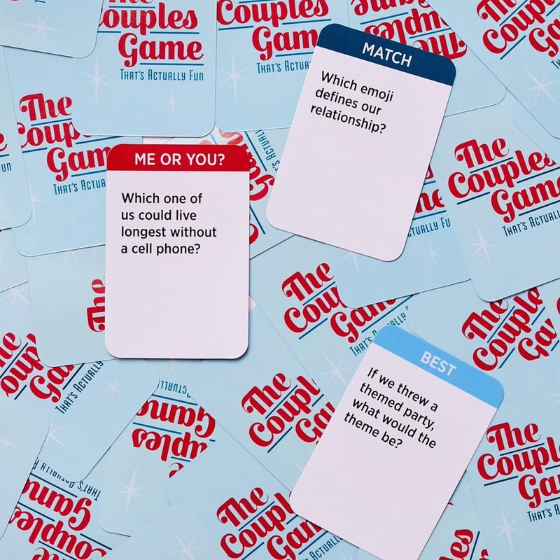 DSS Games The Couples Game That's Actually Fun [Date Night Idea, Relationship Card Game, Newlywed Game, 2 Players for Adults | Couples Gifts, Gift for Her, Gift for Him] - Image 5
