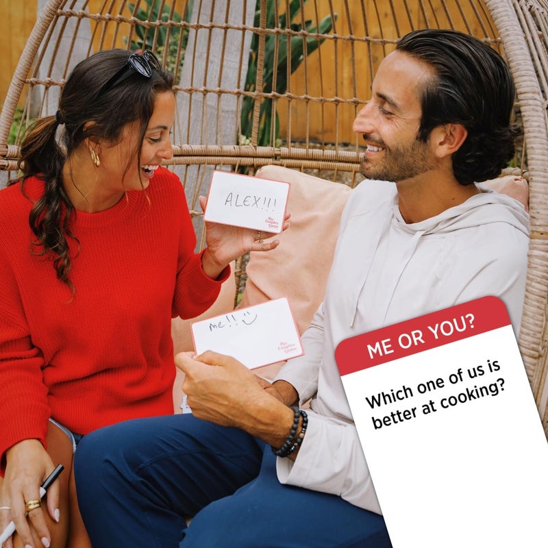 DSS Games The Couples Game That's Actually Fun [Date Night Idea, Relationship Card Game, Newlywed Game, 2 Players for Adults | Couples Gifts, Gift for Her, Gift for Him] - Image 3