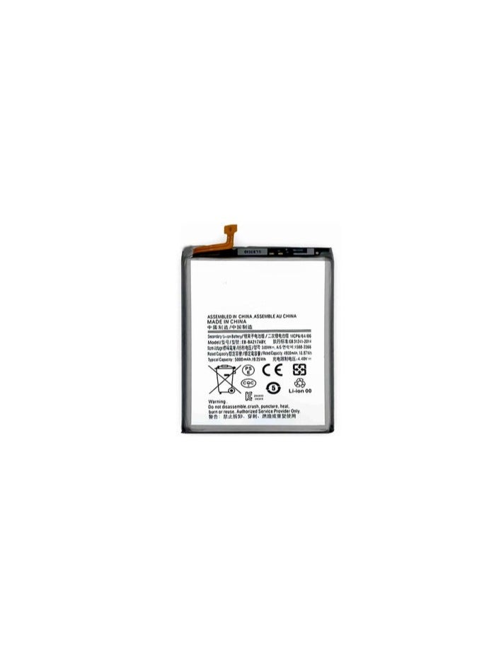 ماركة غير محددة - بطارية   Battery Compatible For Samsung Galaxy A02 A022 A12 A125 A21s A217 & A13 A136 EB-BA217AB - Image 1