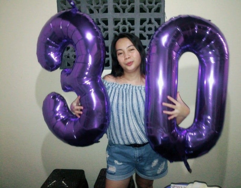 Kelfuoya 40 Inch Balloon Purple Number 3 Big Foil Helium Number Balloons Giant Mylar Number 3rd Balloons for 13th Birthday Anniversary Party Decorations Supplies - Image 5