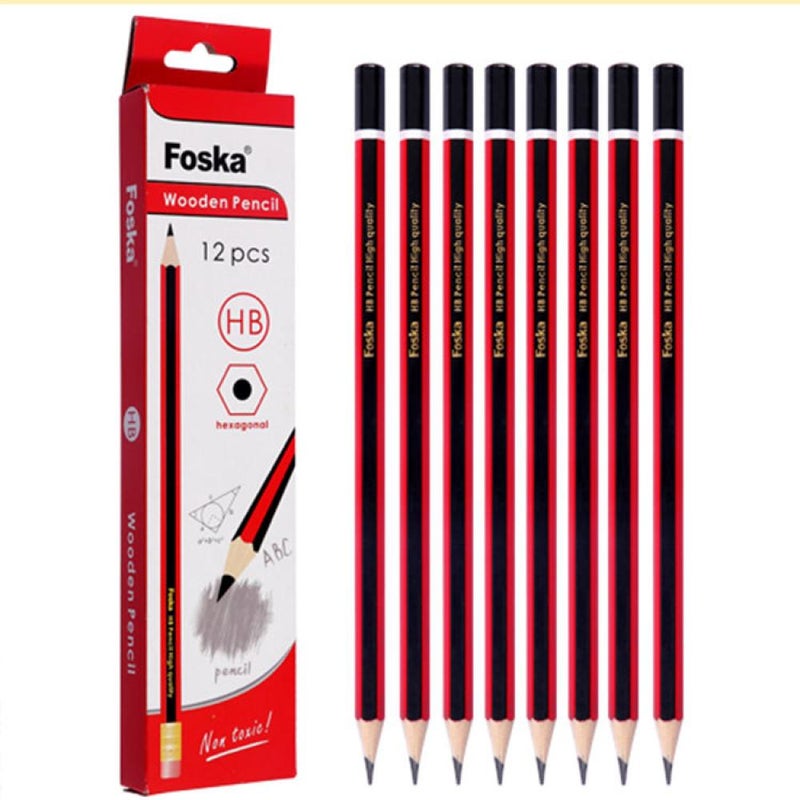 FOSKA HB Pencil - 12 Pack - Image 1