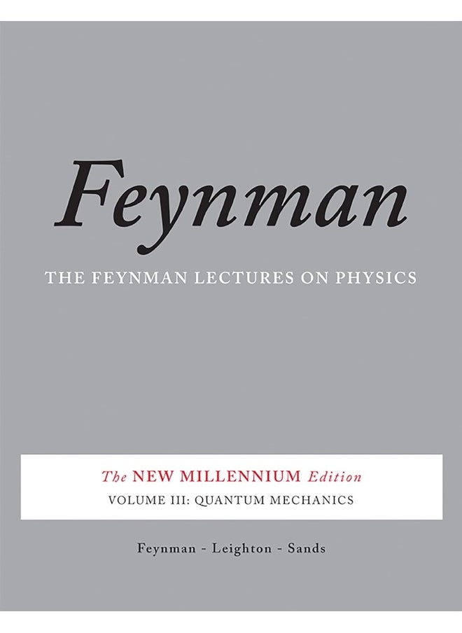 null - The Feynman Lectures on Physics, Vol. III: The New Millennium Edition: Quantum Mechanics - Image 1