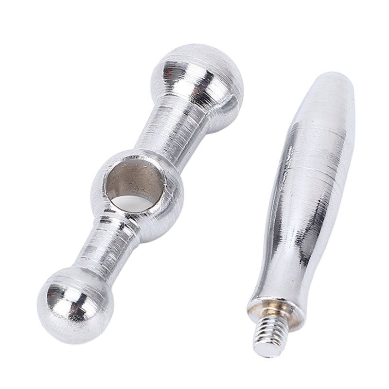 Lathe Crank Handle 8mm Iron Material - Ergonomic Comfortable Grip Three Ball Crank for Mini Lathes 7X10 0618 CJ18 CJ0618A 7x12 7x14 0618-3B - Image 1