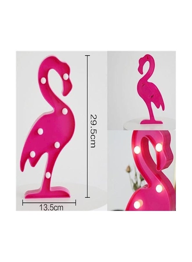 NIBEMINENT 3D Flamingo Party Props Led Lamp Lights Pink - Image 3