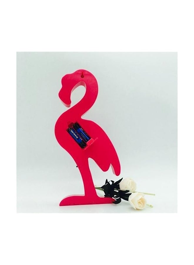 NIBEMINENT 3D Flamingo Party Props Led Lamp Lights Pink - Image 4
