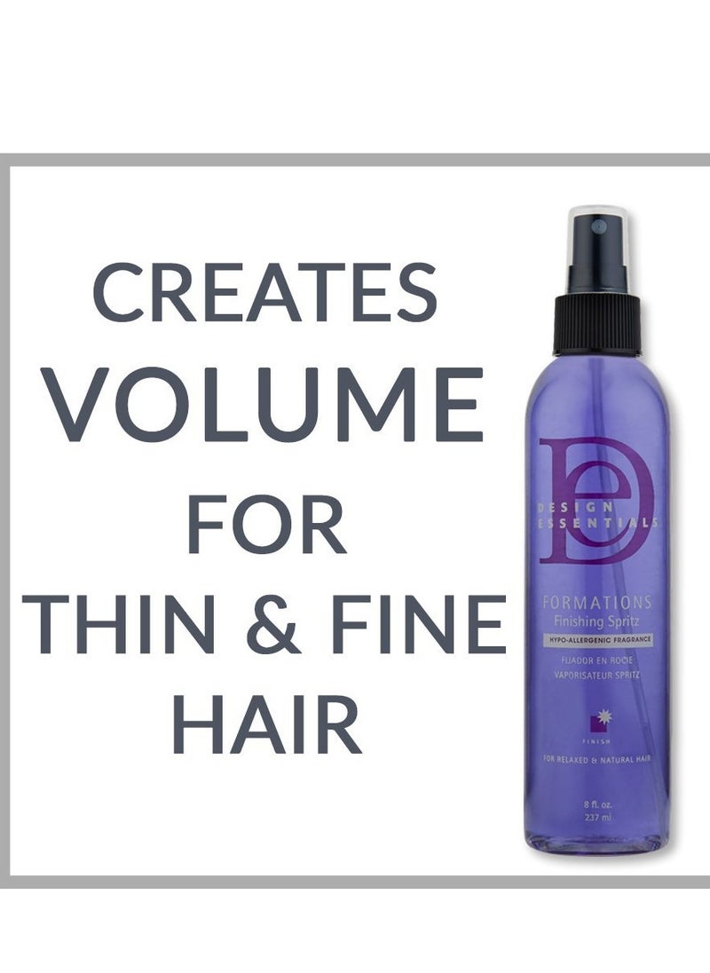 Design Essentials Design Essentials Formations Finishing Spritz Hypo-Allergenic Fragrance For Relaxed & Natural Hair - 8 Oz  - Image 2