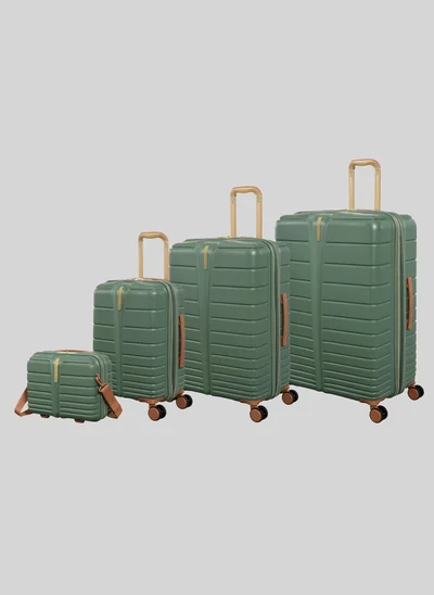 Matalan IT Luggage Green Fascinate Hardshell Suitcase