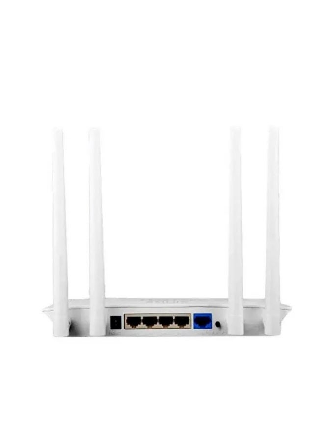 إيرليف AirLive Wi-Fi 5 AC1200 Dual Band Wireless Router - White - Image 3