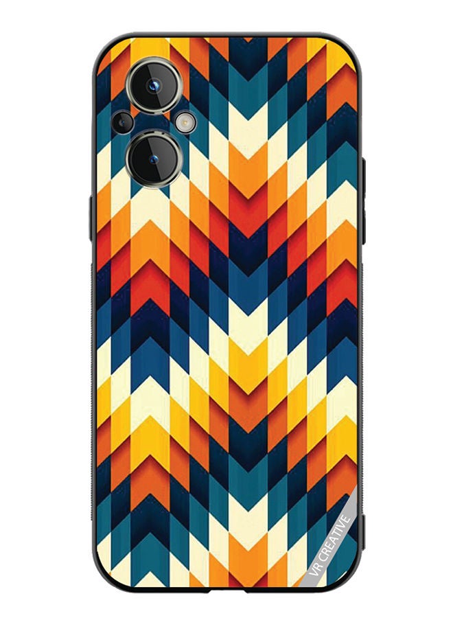 VR CREATIVE Protective Case Cover For OnePlus Nord N20 5G Abstract Design Multicolour - Image 1