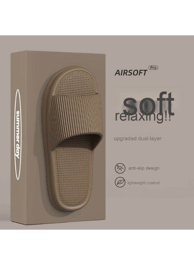 New Style Slip-On Massage Non-Slip Bath and Home Slippers