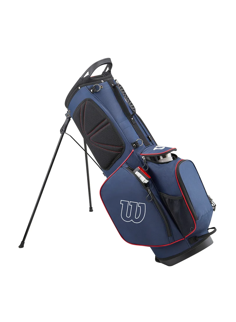 Wilson Prostaff Golf Cart Bag, Navy/Red
