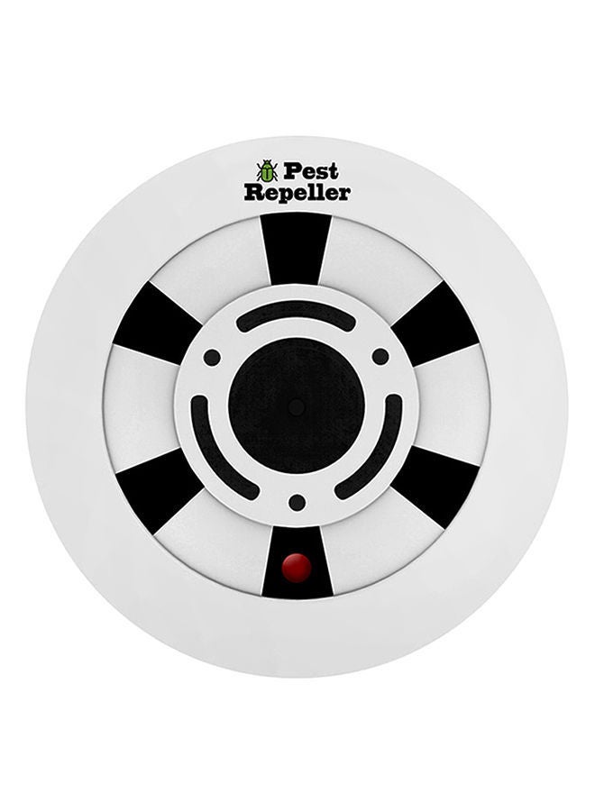 نيبمينينت طارد حشرات إلكتروني يعمل بالموجات فوق الصوتية للأماكن الداخلية بقابس مطابق لمواصفات المملكة المتحدة أسود/ أبيض - Image 1
