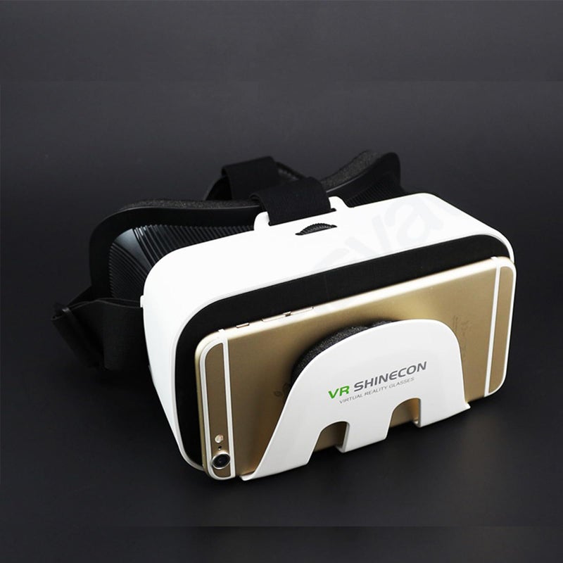 VR SHINECON VR Headset Virtual Reality VR Glasses VR Helmet for iPhone Android Smartphones - Image 2