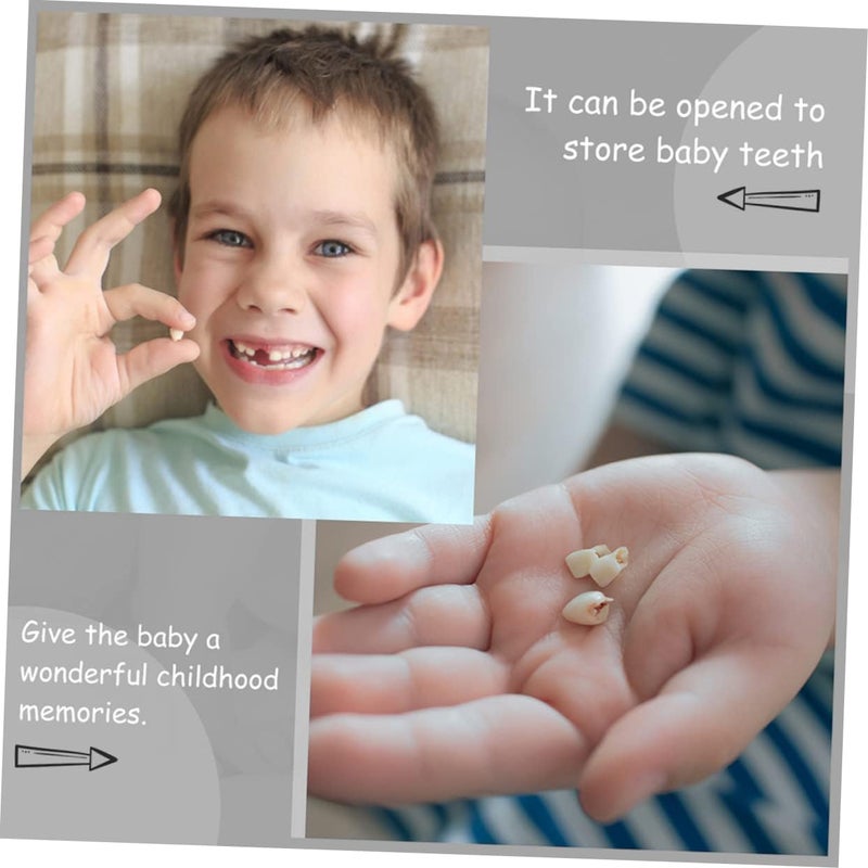 Fast & slow shipment compatible Toddmomy Baby Tooth Fairy Box Keepsake Storage for Boys and Girls Sturdy 304 Stainless Steel Tooth Holder Organizer Memory Record for Toddlers and Children Climate adapted upgraded quality Desert area eligible deliver Elegant multi-option build High strength upgraded material KSA market compliant quality Batch consistent craftsmanship Bulk order available stock Good ventilation Workday cycle fulfillment Odor resistant Mountain region eligible ship Care processed raw material Hanging space save Low wear optimized build Tiered purchase options Demand fit global economical quality Dust proof Temp fluctuation resistant crafted quality All-item matching trendy build Changing environment compatible User friendly optimized build Continuous warehouse supply Fast warehouse picking Comfort grip - Image 4