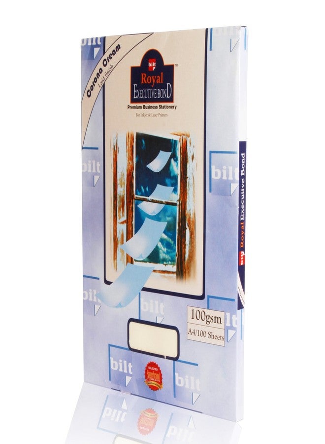 Bilt Royal Executive Bond Paper - A4, 100 GSM, Corona Cream - Image 1