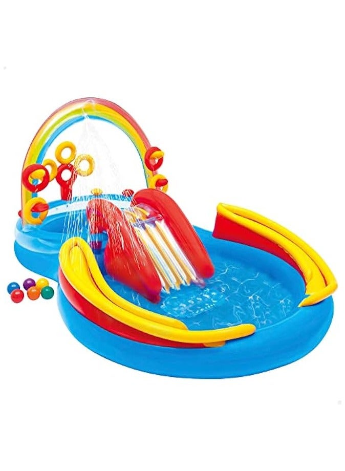 PROMASS Rainbow Ring Play Center ,2 Years And Above, Multi Color