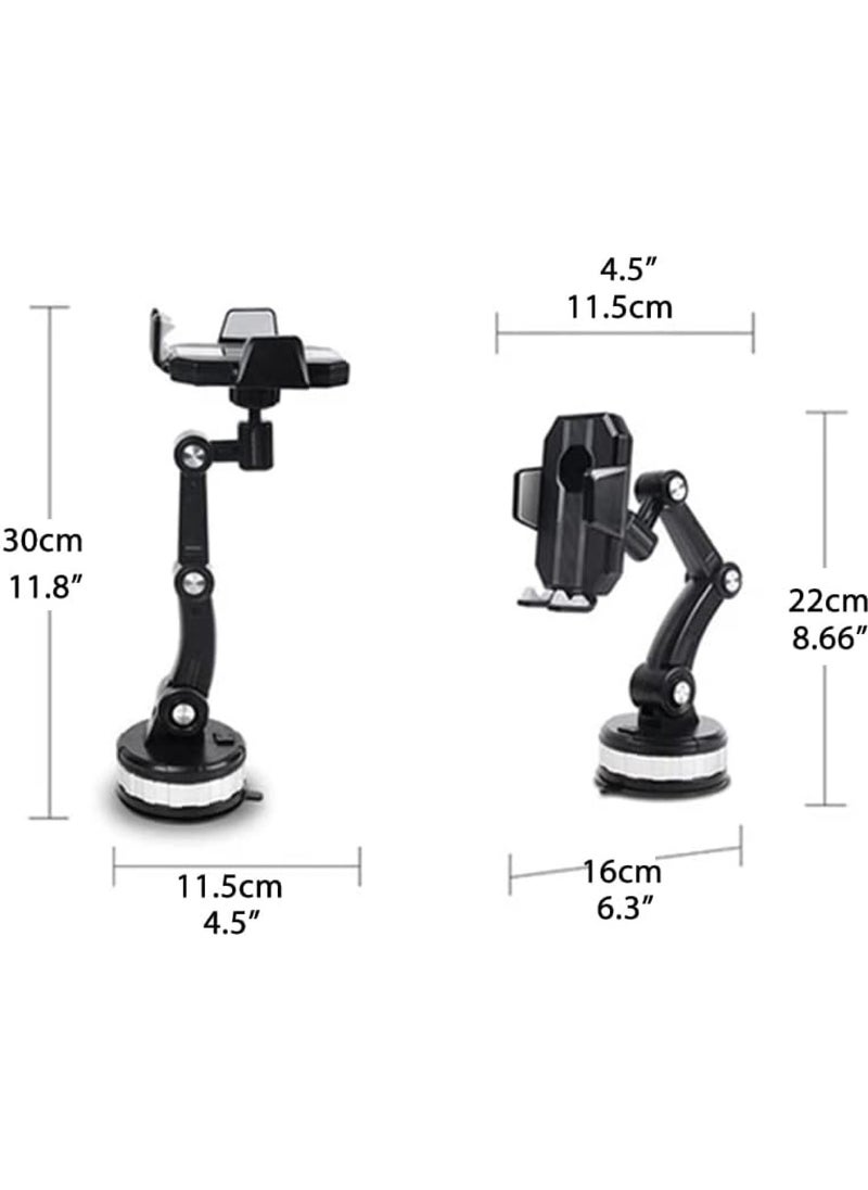 ithink 360 Degree Rotatable Adjustable In-Car Phone Holder with Suction Cup  - Image 3