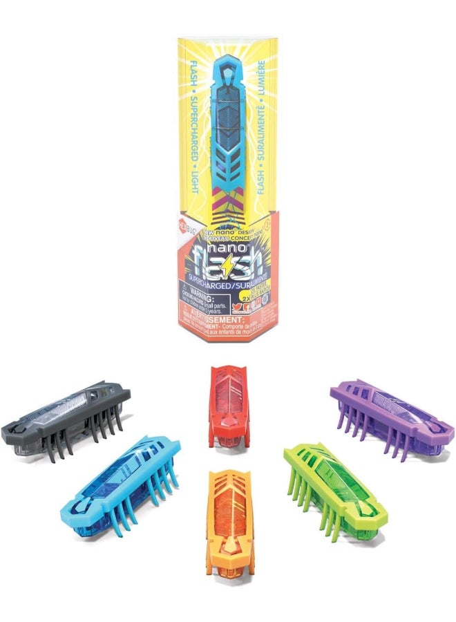 Hex Bug HEXBUG Flash Nano Single - Interactive Sensory Vibration Toy for Kids - Assorted - Image 1