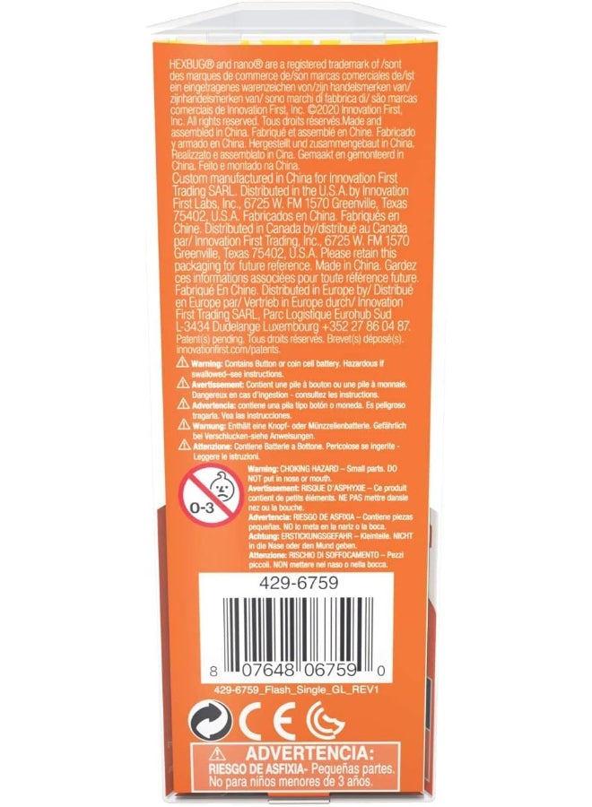 Hex Bug HEXBUG Flash Nano Single - Interactive Sensory Vibration Toy for Kids - Assorted - Image 4