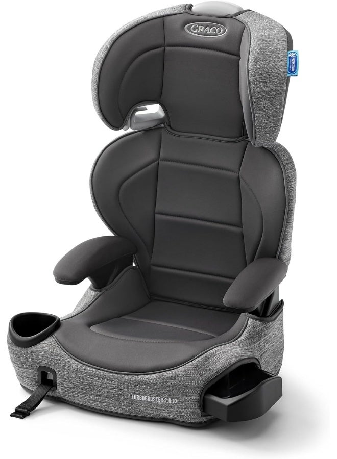 GracoÂ® TurboBoosterÂ® 2.0 LX Highback Booster Seat with Latch System, Gannon - Image 1