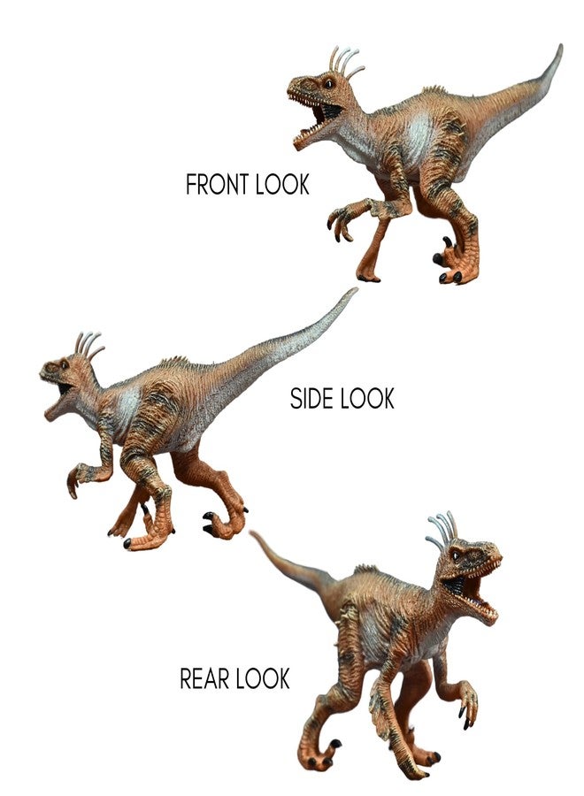 MASIPICKS Dinosaur Action Figures Dragon Park Animal Toys for Kids 3-12 Years Realistic Dinosaur 10 Inch Big Size Education Toy for Boys Girls (Velociraptor) - Image 3