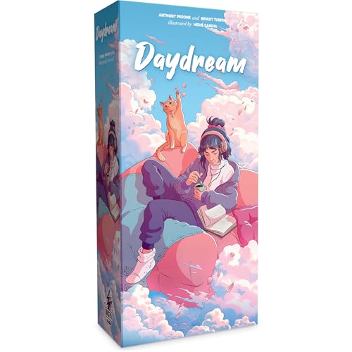 Asmodee Daydream Board Game Cozy RollandWrite Puzzle with Foldable Boards 8 Sceneries Relaxing Strategy Game for Families Friends Kids Adults Ages 8 15 Players 1530 Min Playtime - Image 1