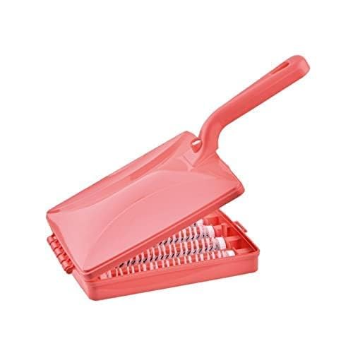 krifa Enterprises krifa Enterprises Carpet Cleaning Brush with Dust Collector Handheld 4 Roller Car Seats Table Linen Sofas Curtains Mats Cleaning Brush Multicolor  - Image 2