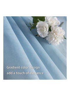 ‎ Luxury Voile Gradient Colours Curtains With Steel Grommets 1 Piece - pzsku/Z834BE95B70D8F2EF207FZ/45/_/1726571420/30bf9f00-571a-4c57-b907-df80cc639885