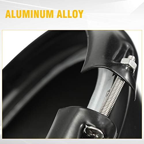 NORTHYUN 5.75 Inch LED Headlight Housing Black 5 3/4 Inch Motorcycle Headlight Bucket Trim Ring Compatible with Harley Davidson - Image 5