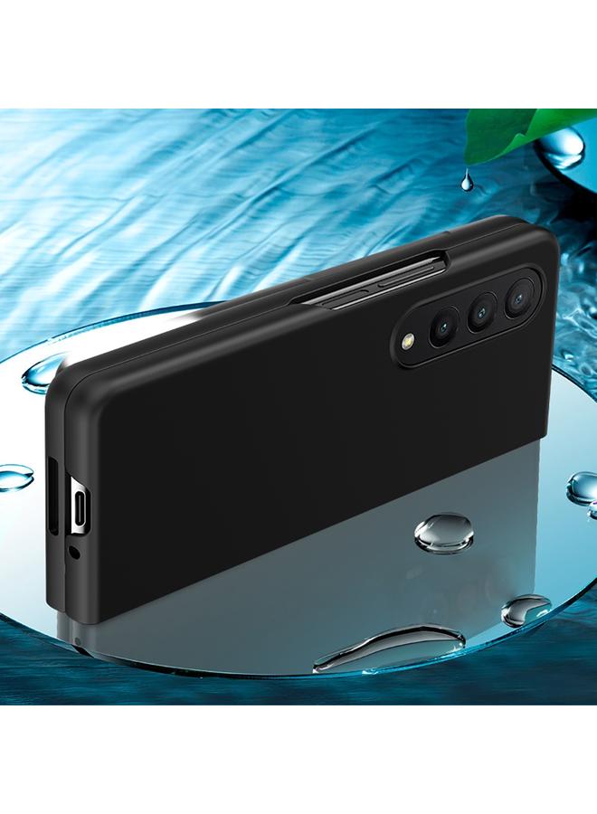 S-TOP Case For Samsung Galaxy Z Fold4 Big Hole Fuel Injection PC Skin Feel Phone Case - Image 3
