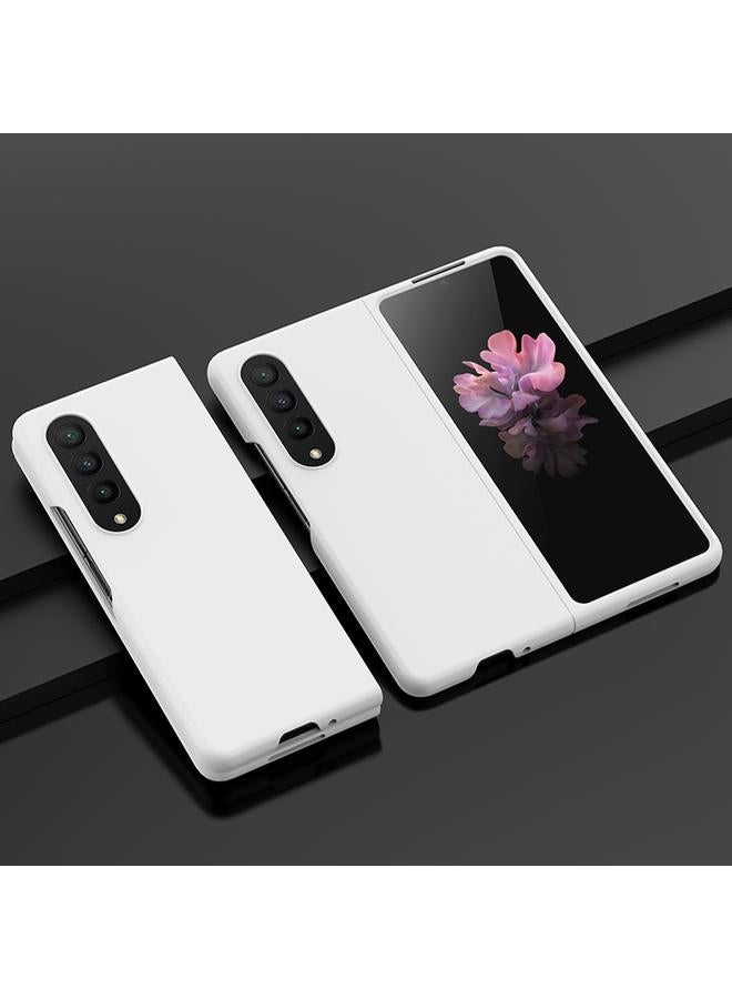 S-TOP Case For Samsung Galaxy Z Fold4 Big Hole Fuel Injection PC Skin Feel Phone Case - Image 1