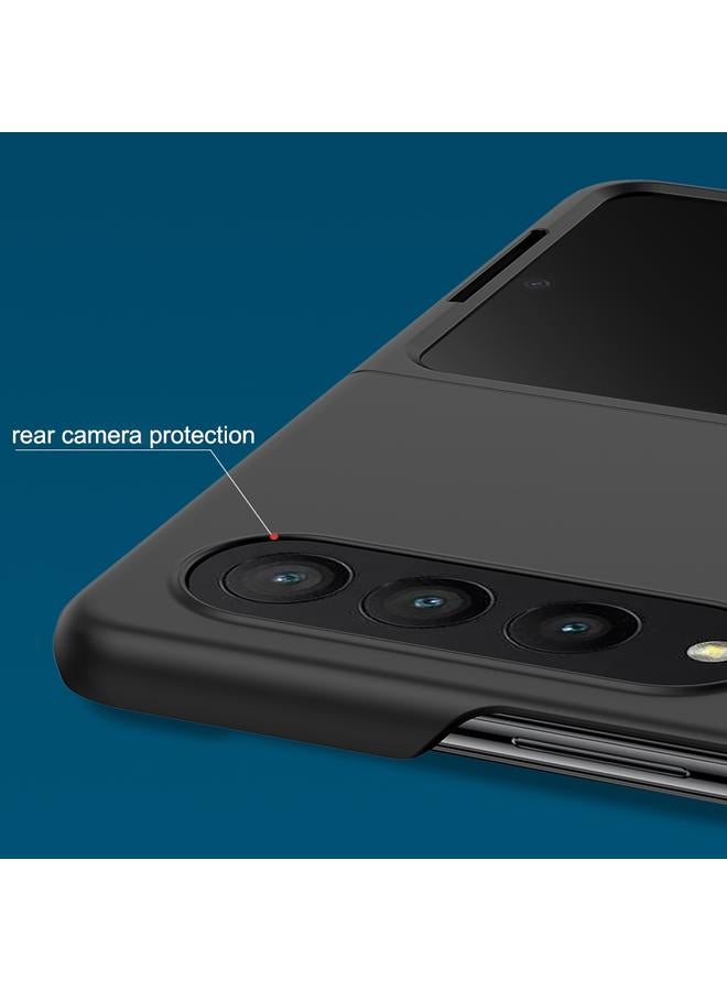 S-TOP Case For Samsung Galaxy Z Fold4 Big Hole Fuel Injection PC Skin Feel Phone Case - Image 5