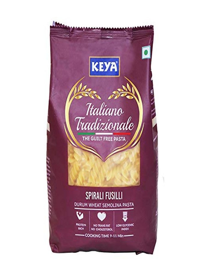 Keya 100% Durum Wheat Fusilli Pasta 500gm, Pack 2 - Image 2