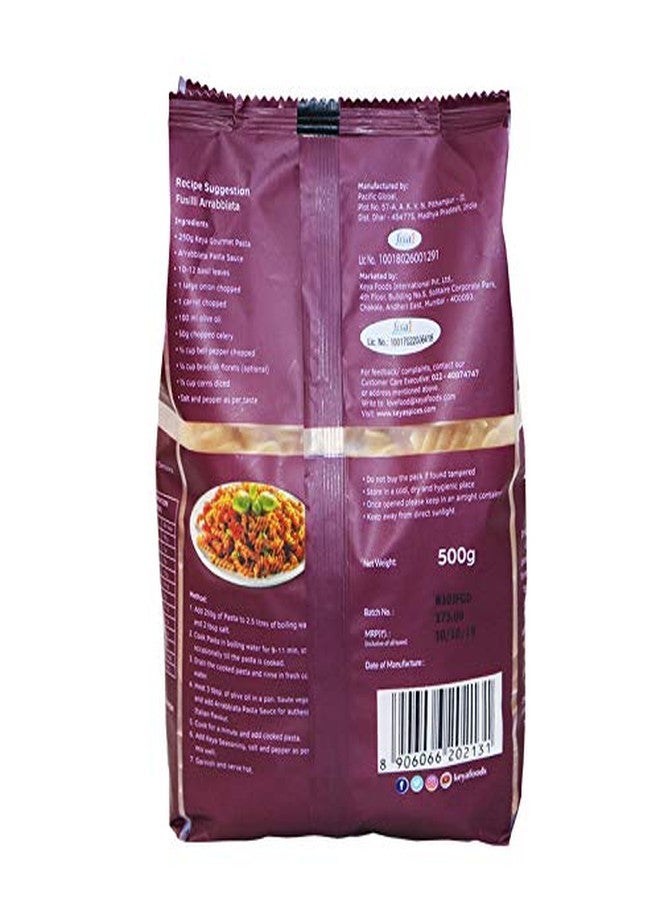 Keya 100% Durum Wheat Fusilli Pasta 500gm, Pack 2 - Image 3