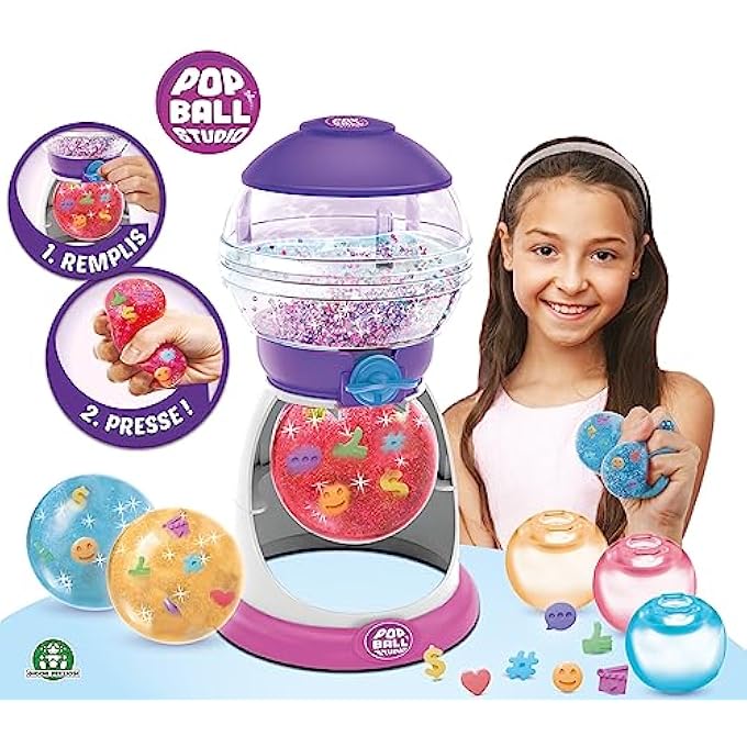 Giochi Preziosi QUP00 Ball Factory Creates, Filled and Squeezes, 3 Squishy Balls and Accessories, Toy for Children Aged 5 and Above, Giochi Preziosi - Image 3