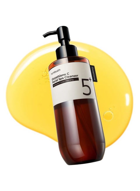 glutathione cleanser korean numbuzin No.5 Cleansing Oil | Glutathione C Facial Spa Cleanser | Gentle  Cleanser for Blackhead, Pore, Makeup Remover | Vitamin C, Niacinamide |  Double Cleansing, Korean Skincare | 6.76 fl. oz. | Best Price Kuwait