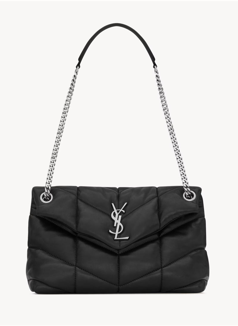 Yves Saint Laurent - Lou Puffer Toy YSL Shoulder Bag in Quilted Leather - Image 1