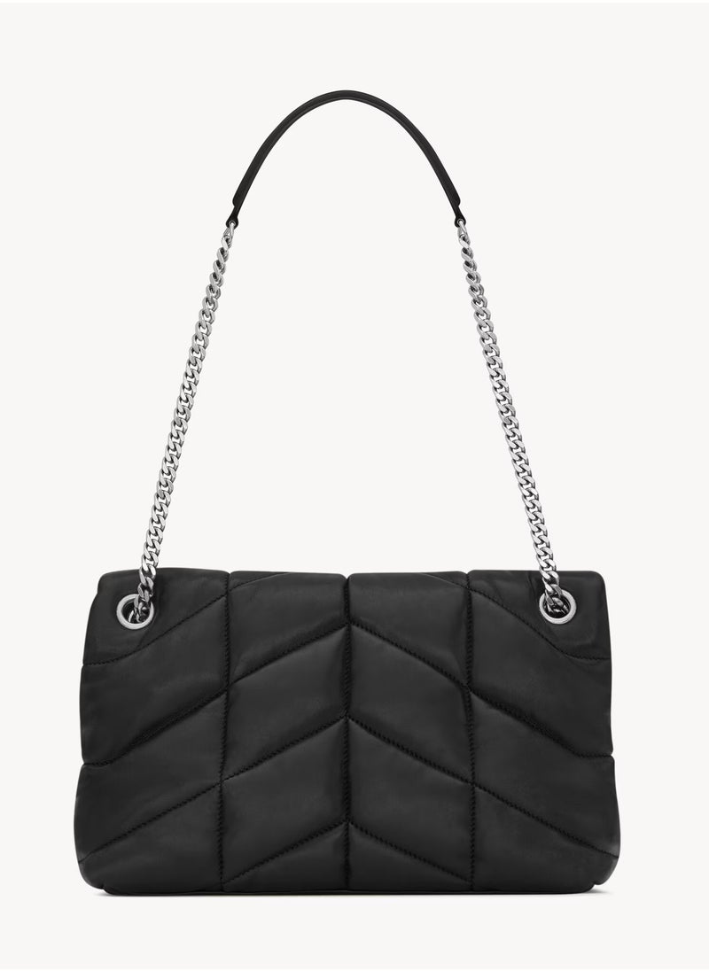 Yves Saint Laurent - Lou Puffer Toy YSL Shoulder Bag in Quilted Leather - Image 1