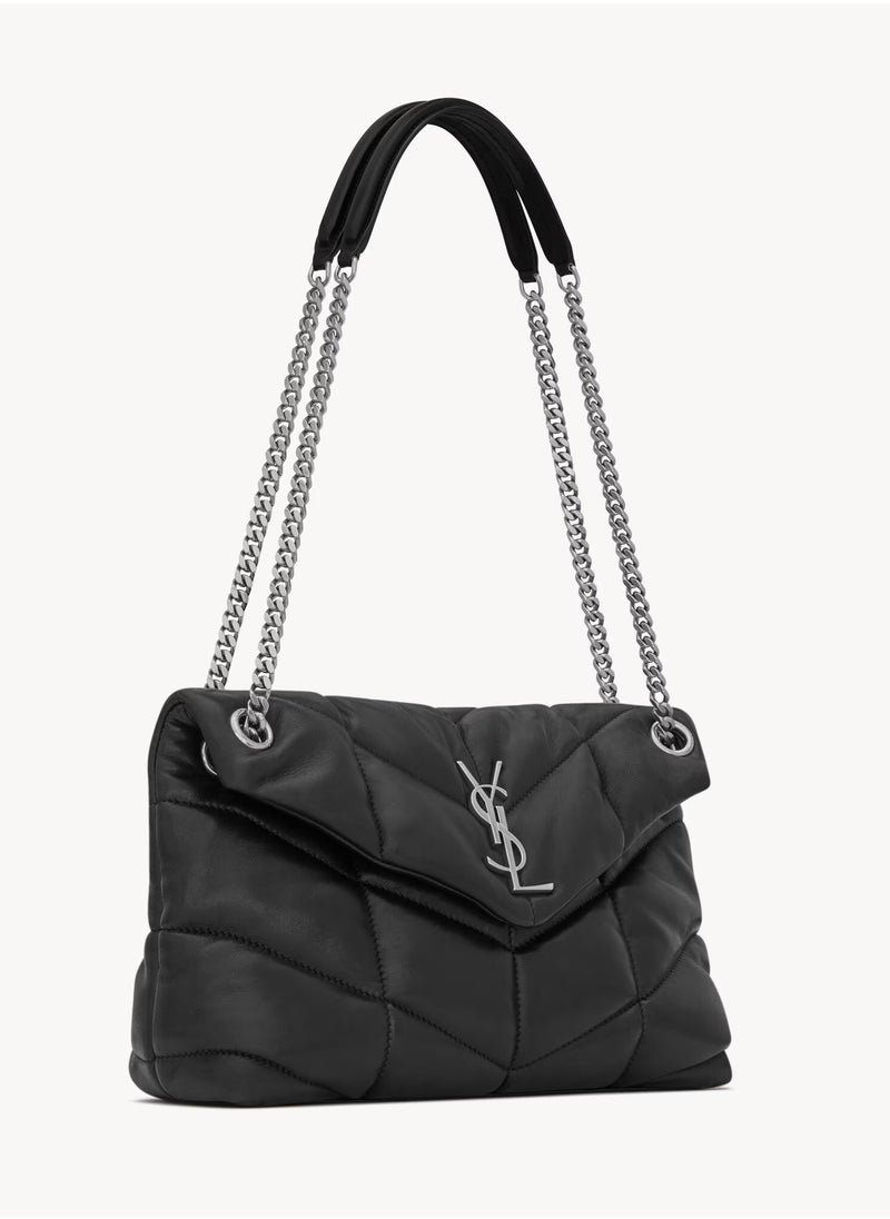 Yves Saint Laurent - Lou Puffer Toy YSL Shoulder Bag in Quilted Leather - Image 1