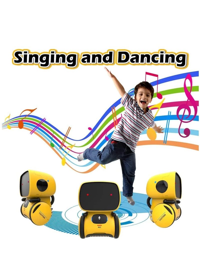 Smart Talking Robot for Kids, Smart Talking Robots Intelligent Partner And Teacher With Voice Control And Touch Sensor, Smart Talking Robot for Kids Gift - Image 2