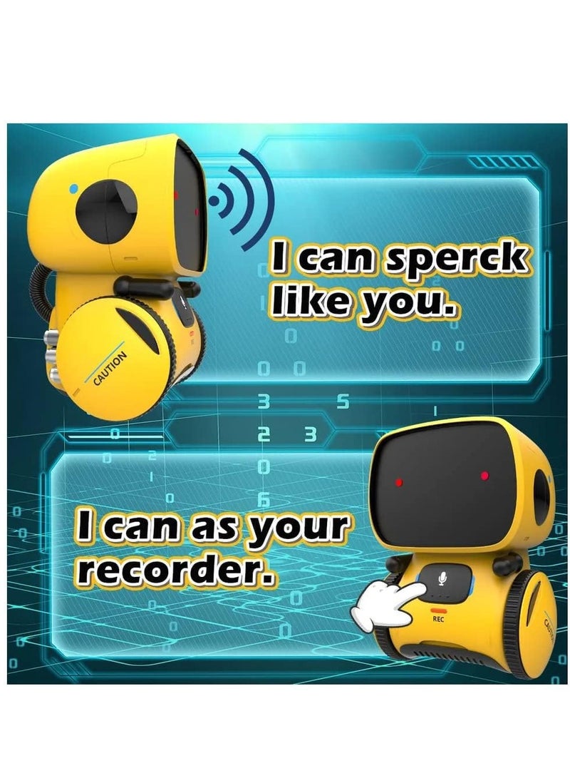 Smart Talking Robot for Kids, Smart Talking Robots Intelligent Partner And Teacher With Voice Control And Touch Sensor, Smart Talking Robot for Kids Gift - Image 3