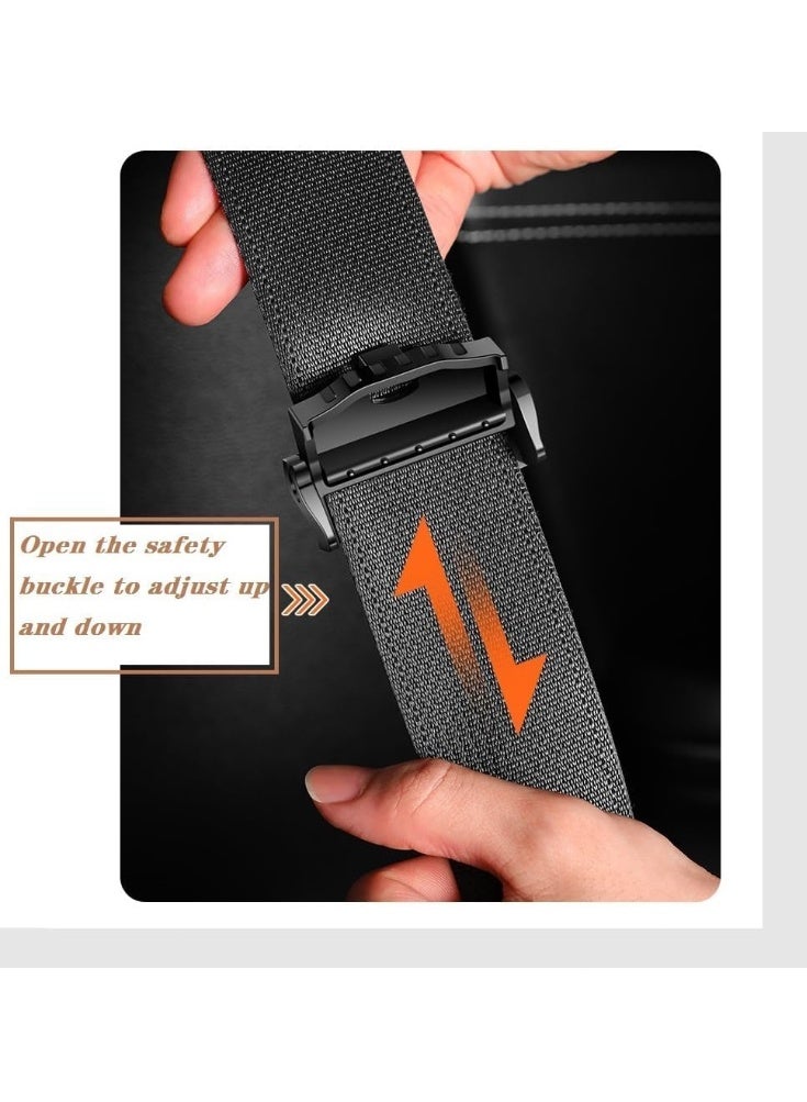 SYOSI 2 Pcs Car Seat Belt Adjuster,Seat Belt Stabilizer Clip Prevent Noise,Seat Belt Clip Universal Shoulder and Neck Belt Locator Retainer Locking Clip - Image 5