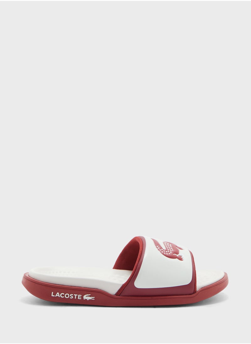 LACOSTE - Single Strap Serve Slide - Image 1
