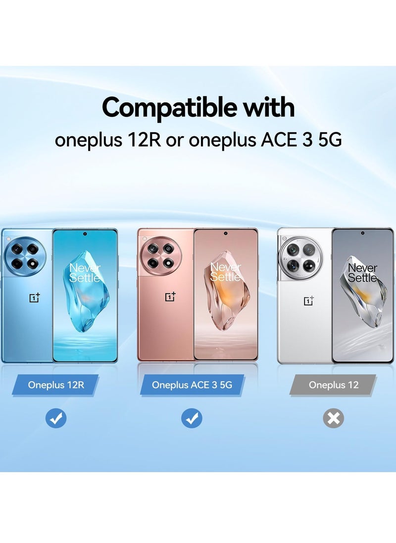 Houmt One plus Ace 3 5G Case Cover Soft Corners Lightweight Shockproof Case With Camera Protection Designed For One plus Ace 3 5G 6.7-inch  - Image 2