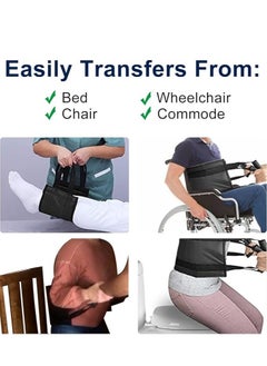 Generic Patient Care Transfer with Wheelchair Bed Mobile Assist Lifting Assist with Padded Handle for Disabled Elderly Elderly Injured Elderly  - Image 2