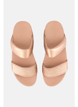 Women Slip On Slippers, Rose Gold - pzsku/Z834CAB37483C0AE0DBE7Z/45/_/1740495478/b94fcb5b-57b9-41ce-9920-431f5255a58f