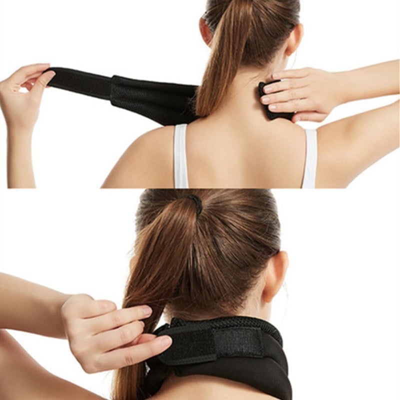 Soft foam cervical brace, cervical support belt, relieve neck pain and reduce cervical pressure - Image 4